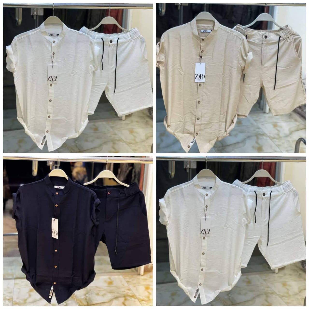 Afkar طقم كتان Cy